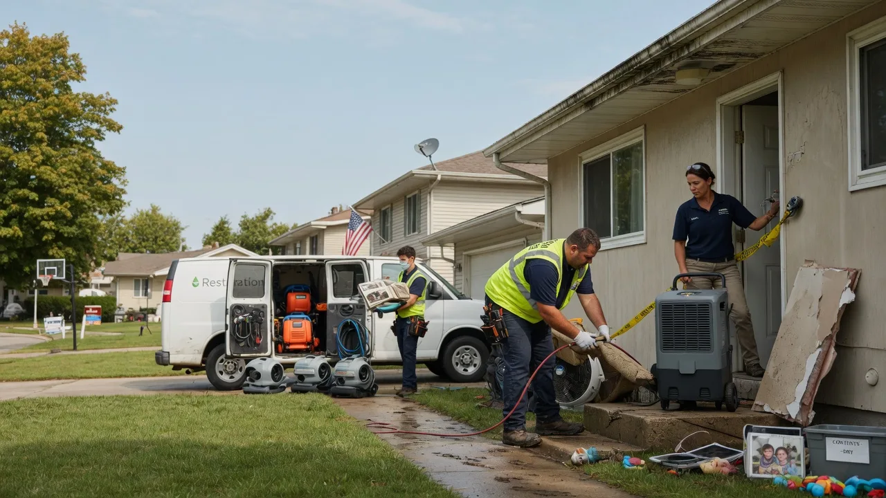 Water Damage Restoration in Palos Park, IL near me